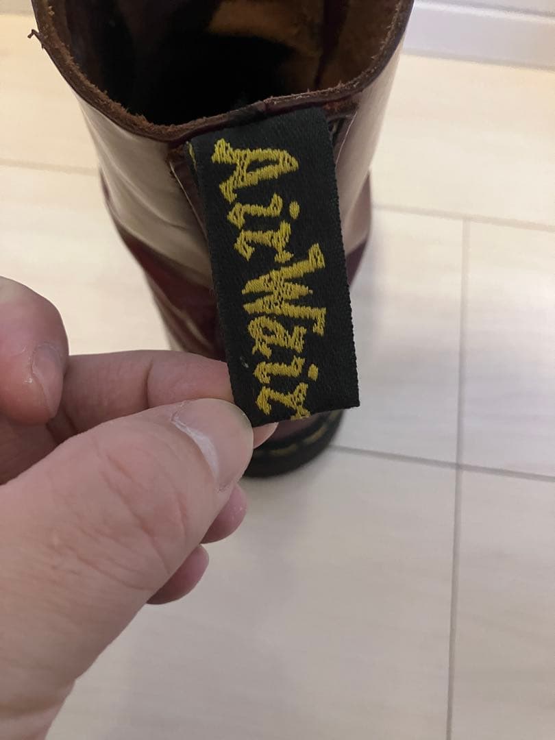 み*み様 ドクターマーチン10ホール スチールトゥ MADEINENGLAND