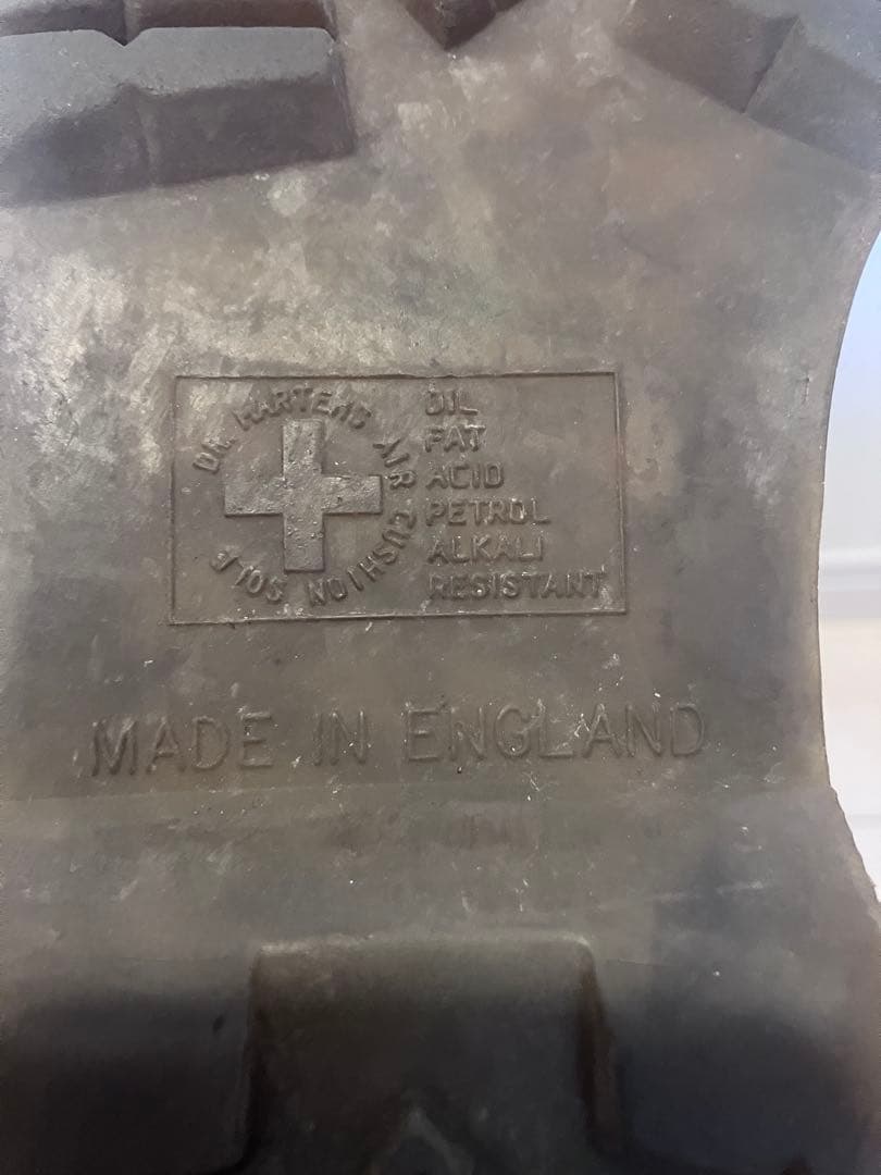 み*み様 ドクターマーチン10ホール スチールトゥ MADEINENGLAND