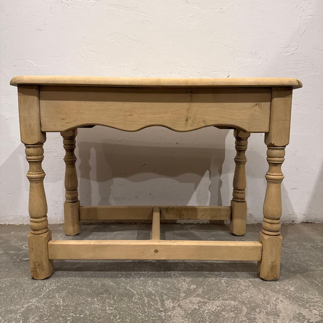 年末年始saleヴィンテージ　木製サイドテーブル　剥離