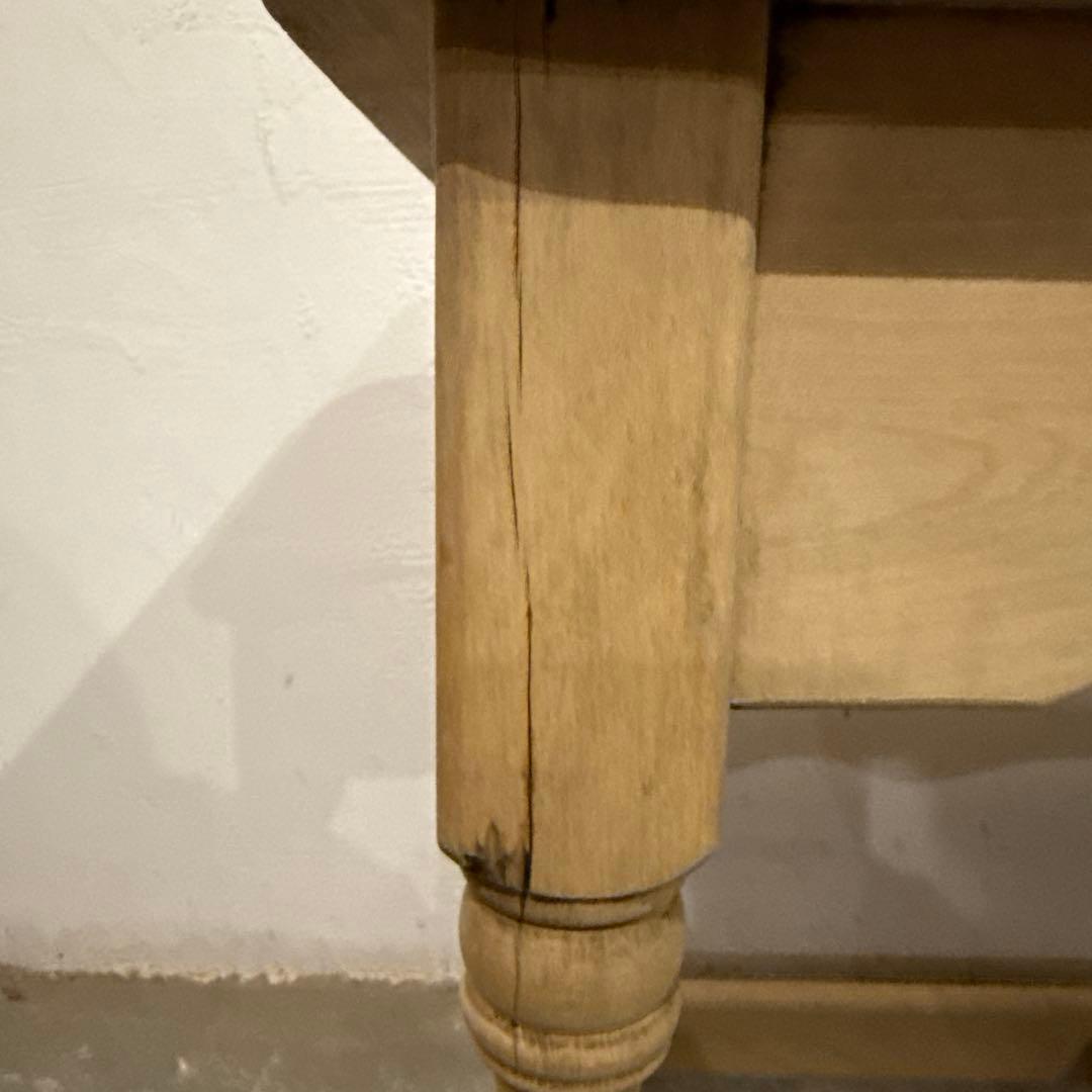 年末年始saleヴィンテージ　木製サイドテーブル　剥離