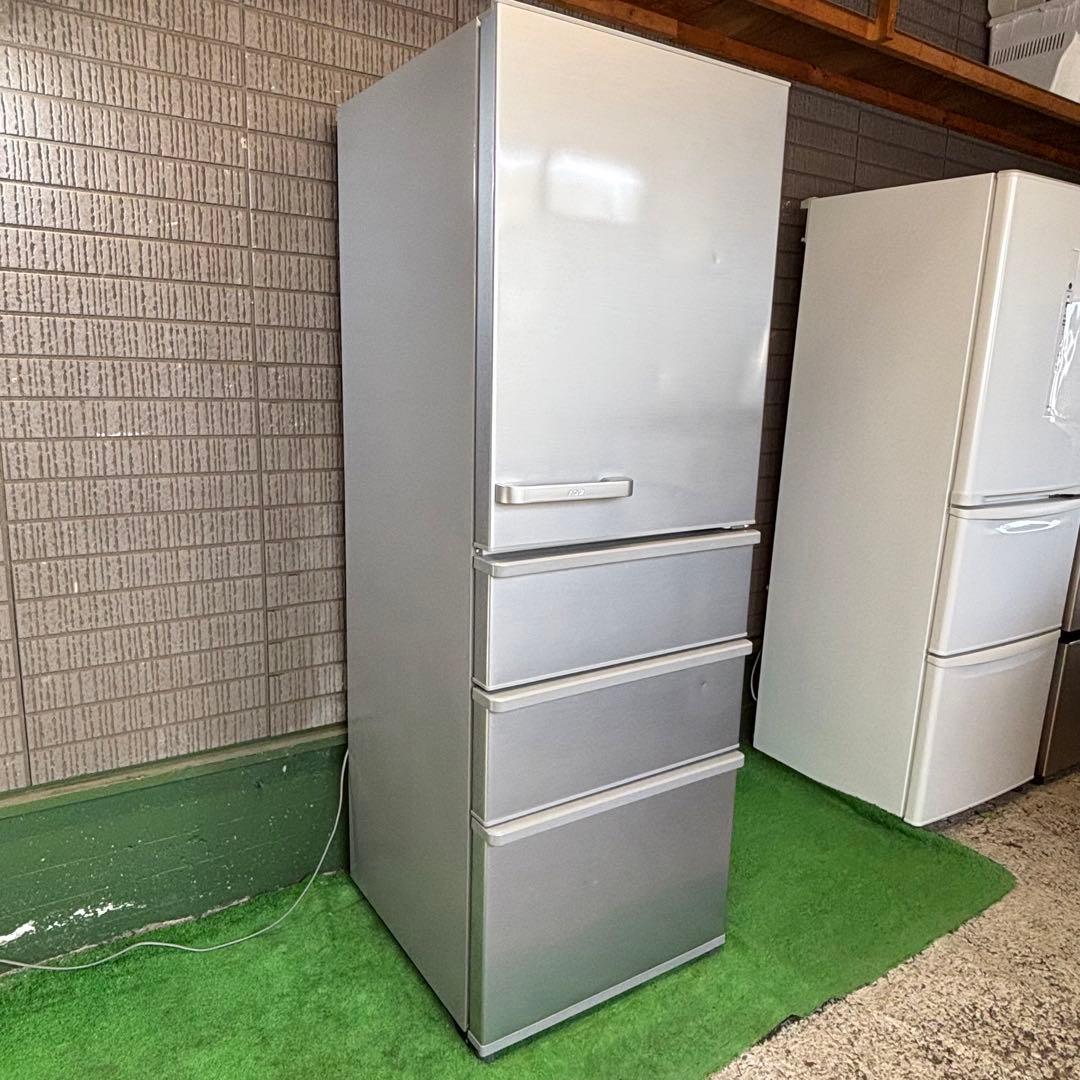 AQUA 355L 冷蔵庫 大容量 スリム 人気モデル【地域限定配送無料】