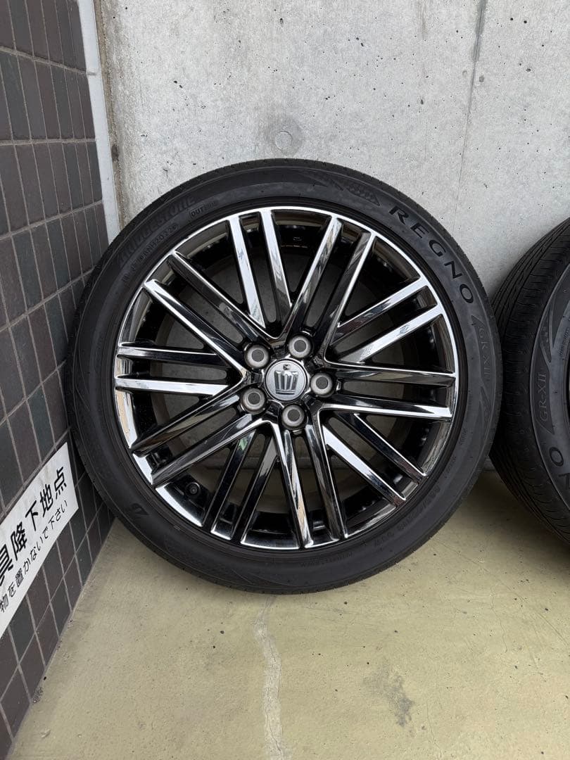 【美品】210系クラウンアスリート　純正OPスパッタリングホイール