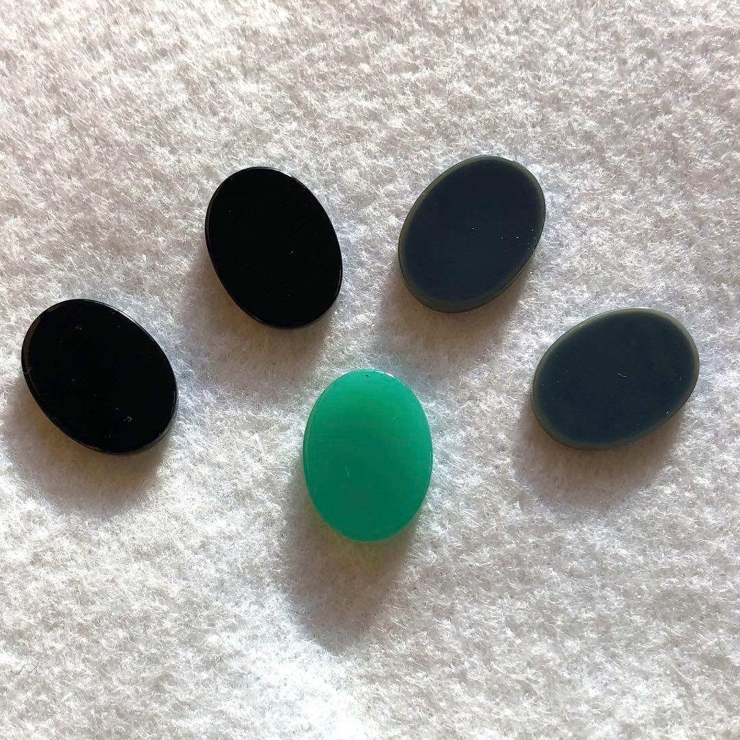 イニシャル・カメオ 5点セット