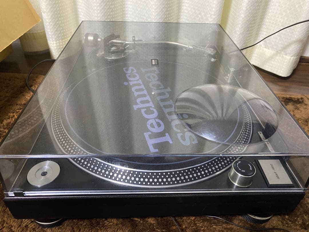 Technics SL-1200 mk5Gターンテーブル 黒 カバー付き