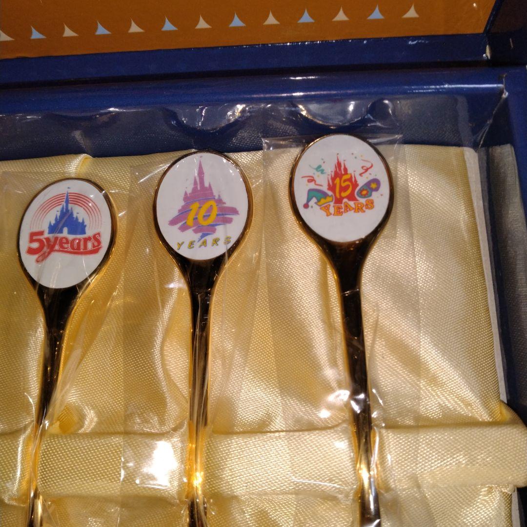 ディズニーランド 15周年　グラス　ティースプーン