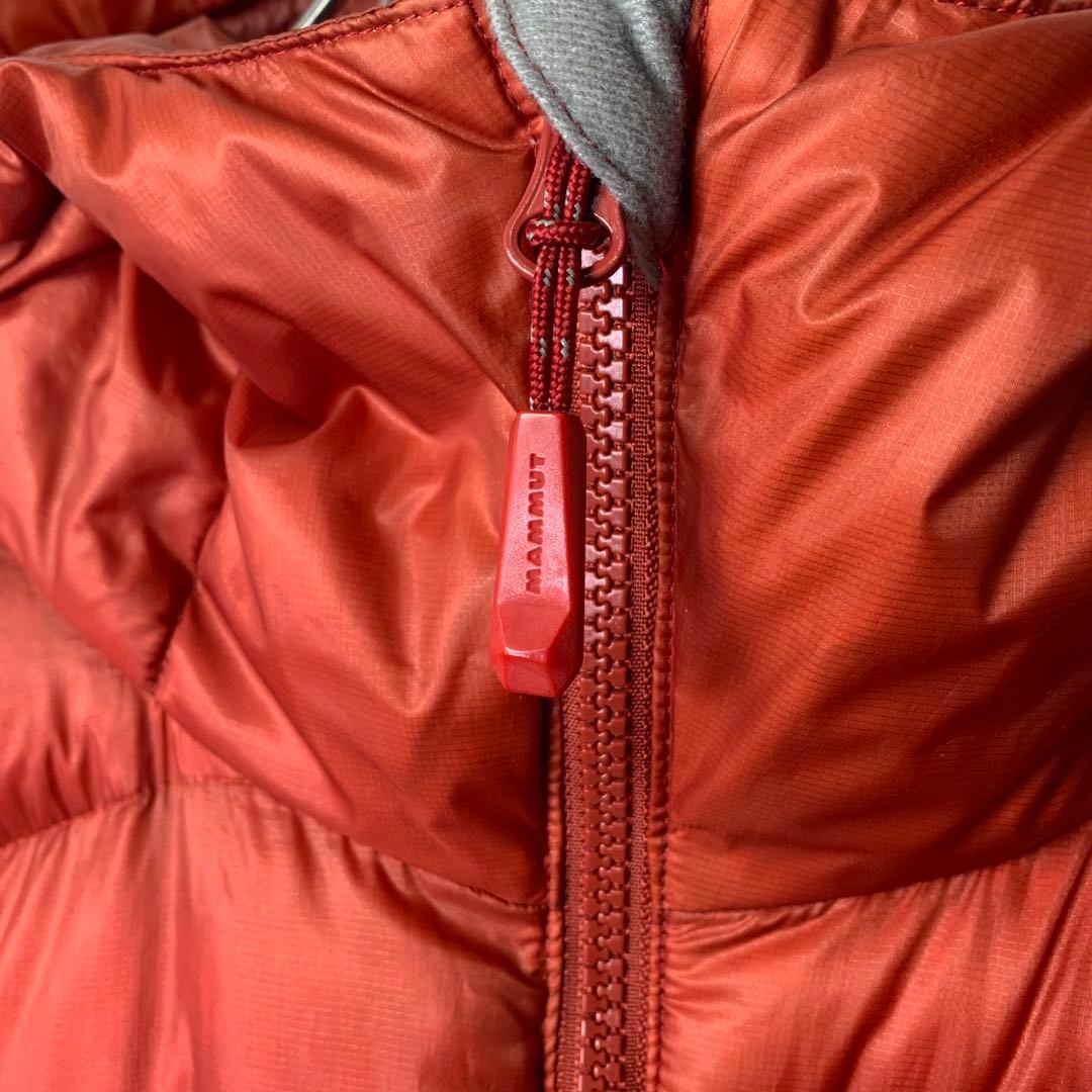 n*s様 マムート アトラスフーデッドダウンジャケット ダウンパーカ レッド系