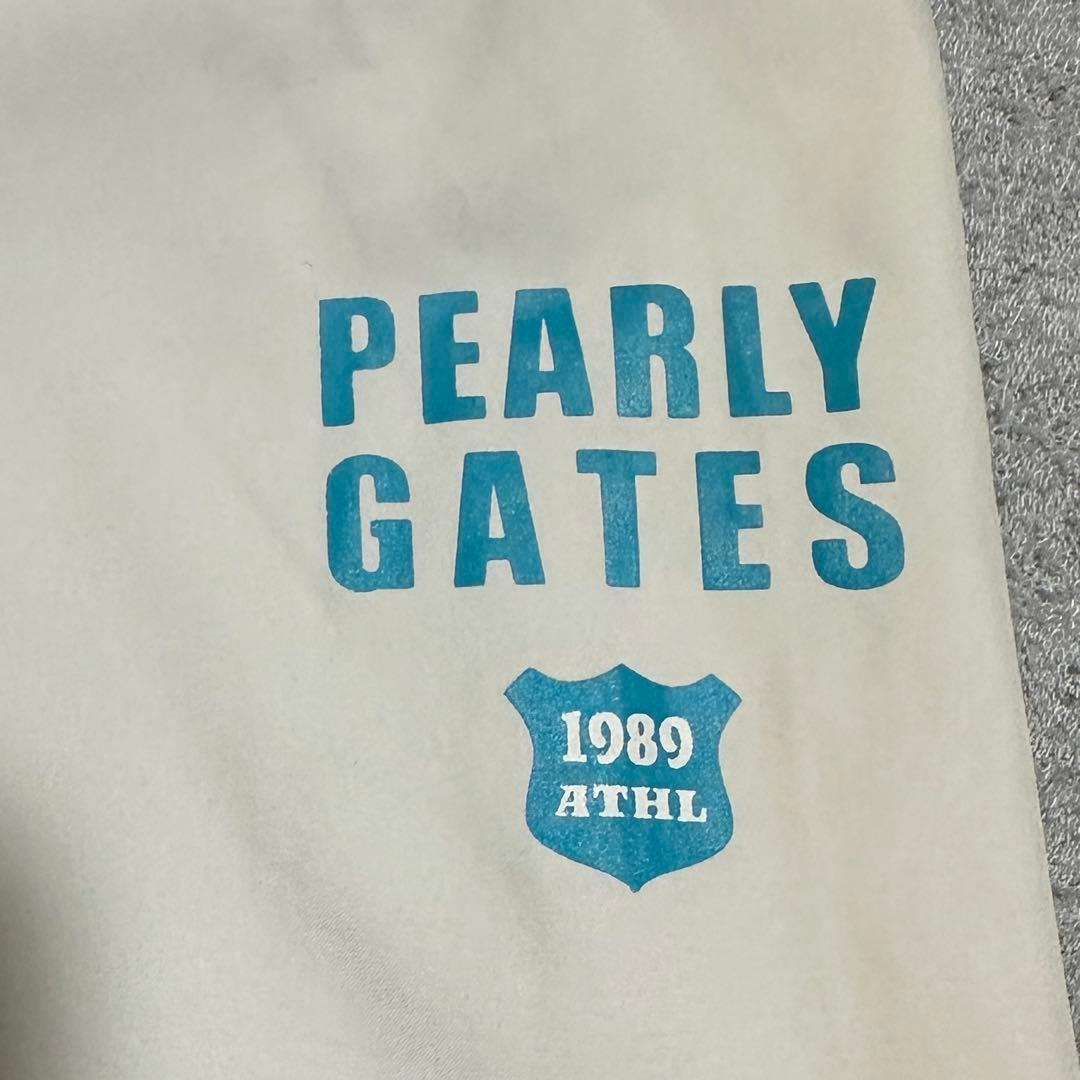 2(M)✨ パーリーゲイツ　スニード　ナイロンジャケット　ホワイト　ゴルフウェア