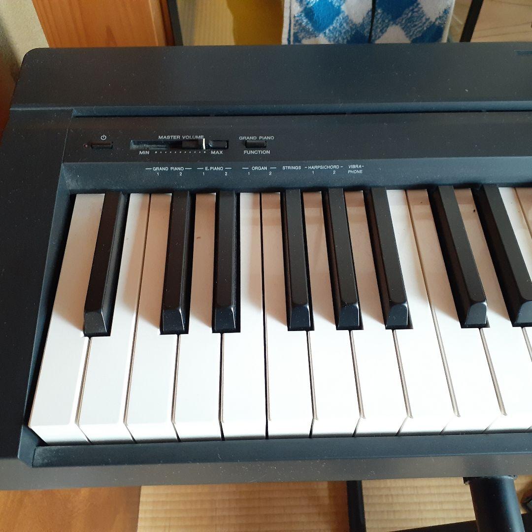 【もこ】YAMAHA デジタルピアノ P-45 スタンド付き