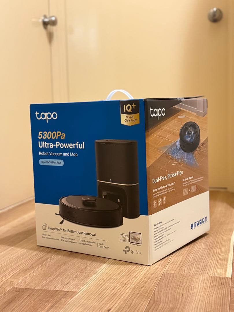 Tapo RV30 Max Plus 5300Paロボット掃除機 自動ゴミ収集機