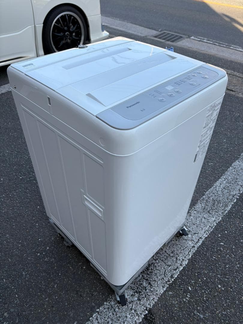 【福岡市限定】洗濯機 パナソニック 2023年 6kg【安心の3ヶ月保証】