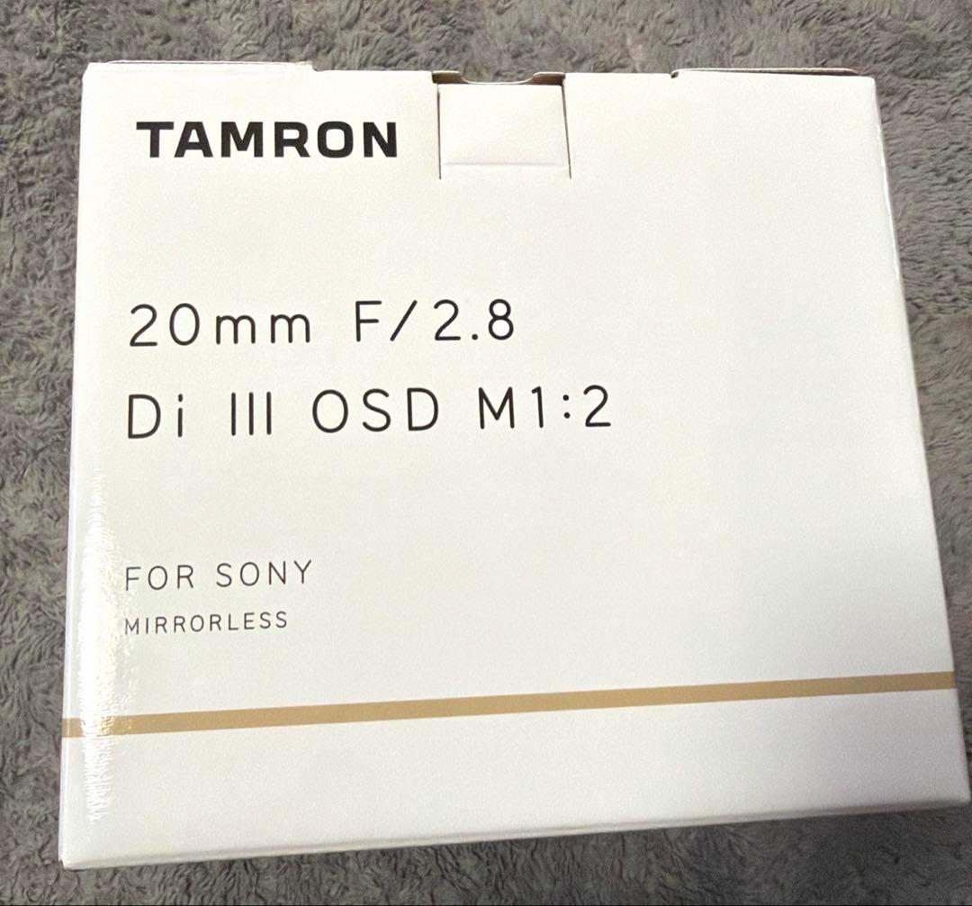 【新品未開封】タムロン 20mm F2.8 Di III OSD M1:2