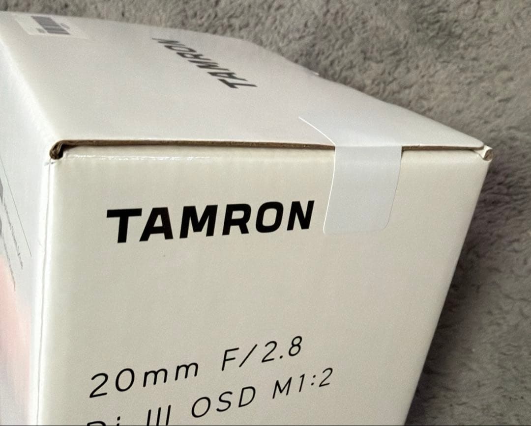 【新品未開封】タムロン 20mm F2.8 Di III OSD M1:2