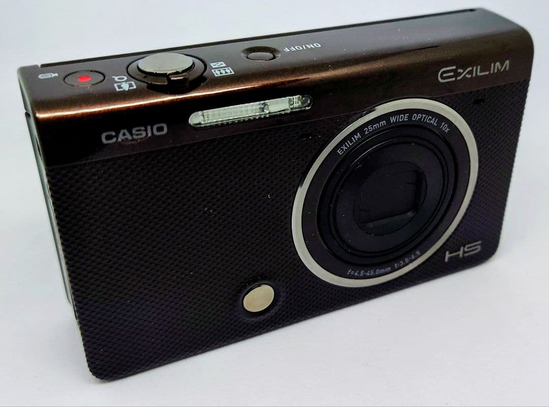 CASIO EXILIM ZR50 ブラウン チルトLCD 自撮り対応