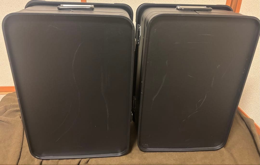 ブルックリンアウトドアカンパニー　アルミコンテナ　ブラックMサイズ　2個セット