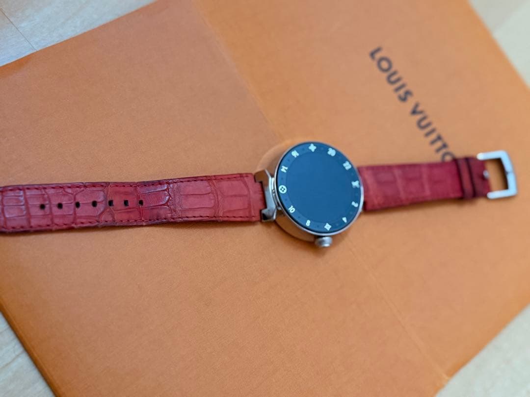 ポ*君様 Louis Vuitton タンブールホライゾン 初期レッド