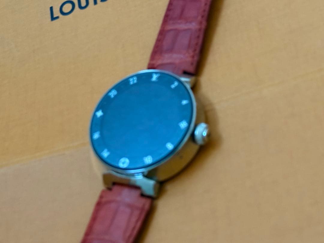 ポ*君様 Louis Vuitton タンブールホライゾン 初期レッド