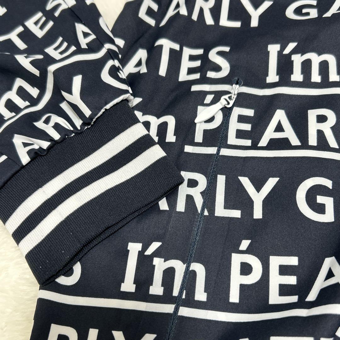PEARLY GATES パーリーゲイツ ロゴ総柄 ゴルフジャケット ブルゾン