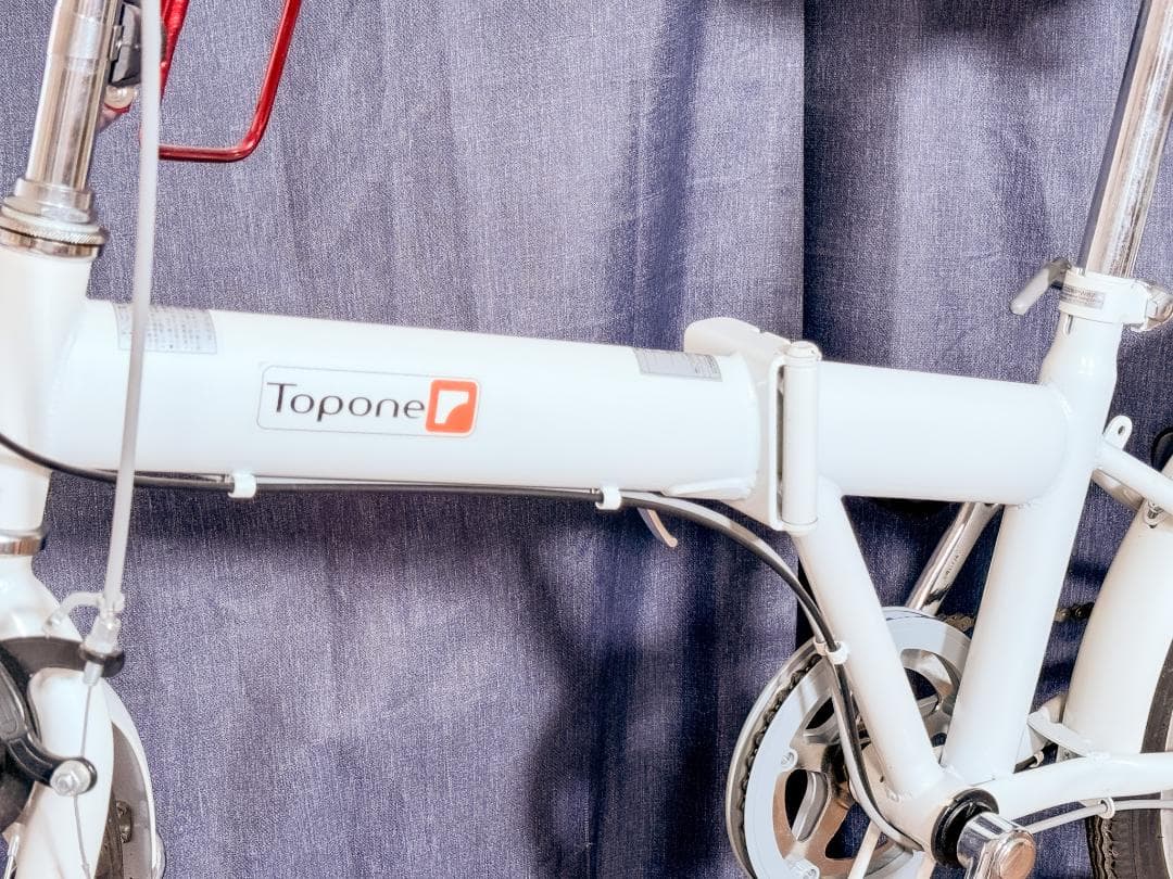 持ち運びラクラク！Topone 折りたたみ自転車 20インチ 6段変速付き