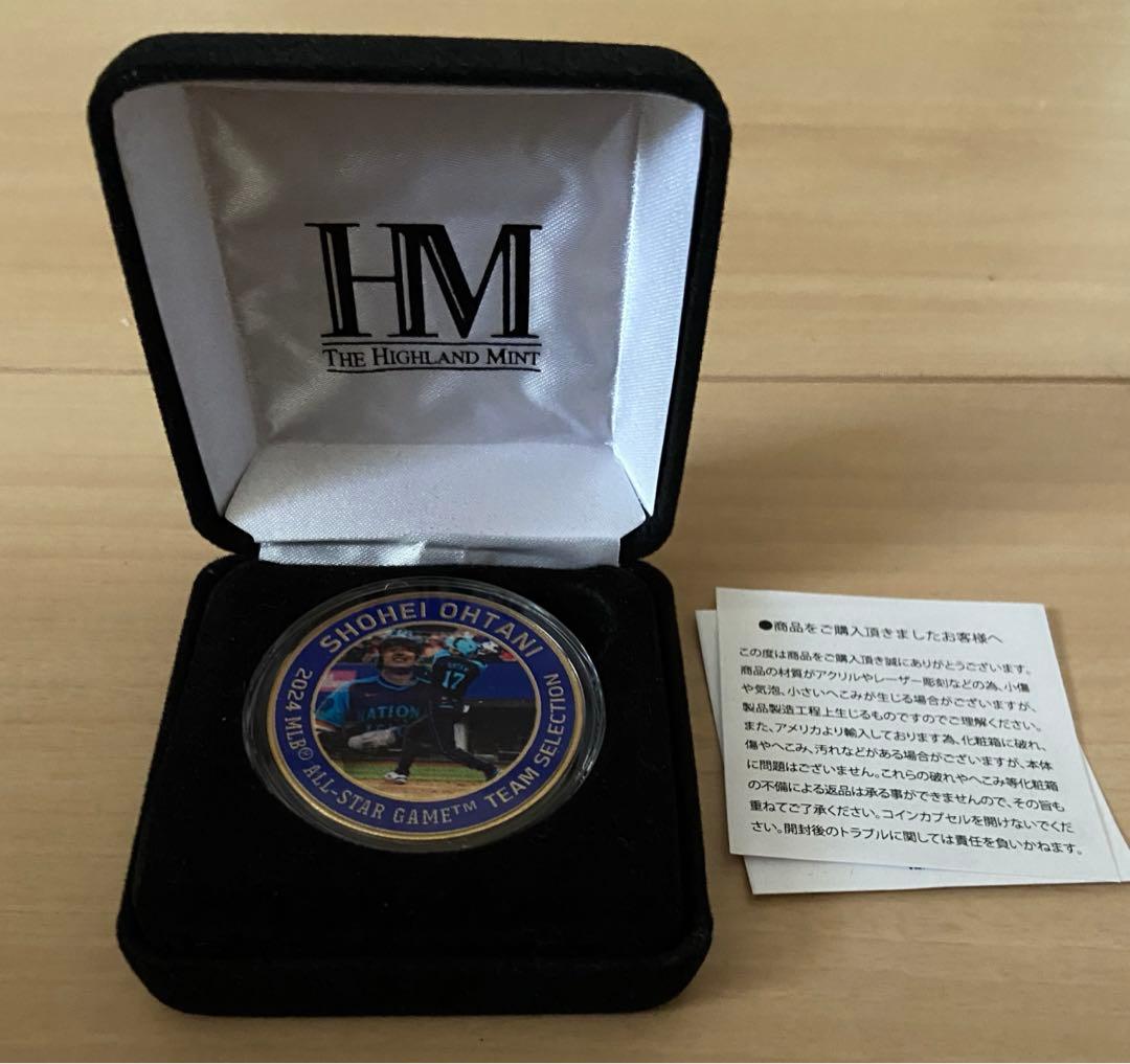 ドジャース 大谷翔平 2024 MLB オールスター 出場記念 ゴールド