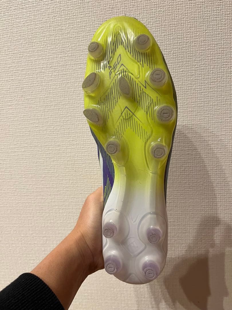 adidas F50 サッカースパイク 27cm 付属品あり 久保建英モデル