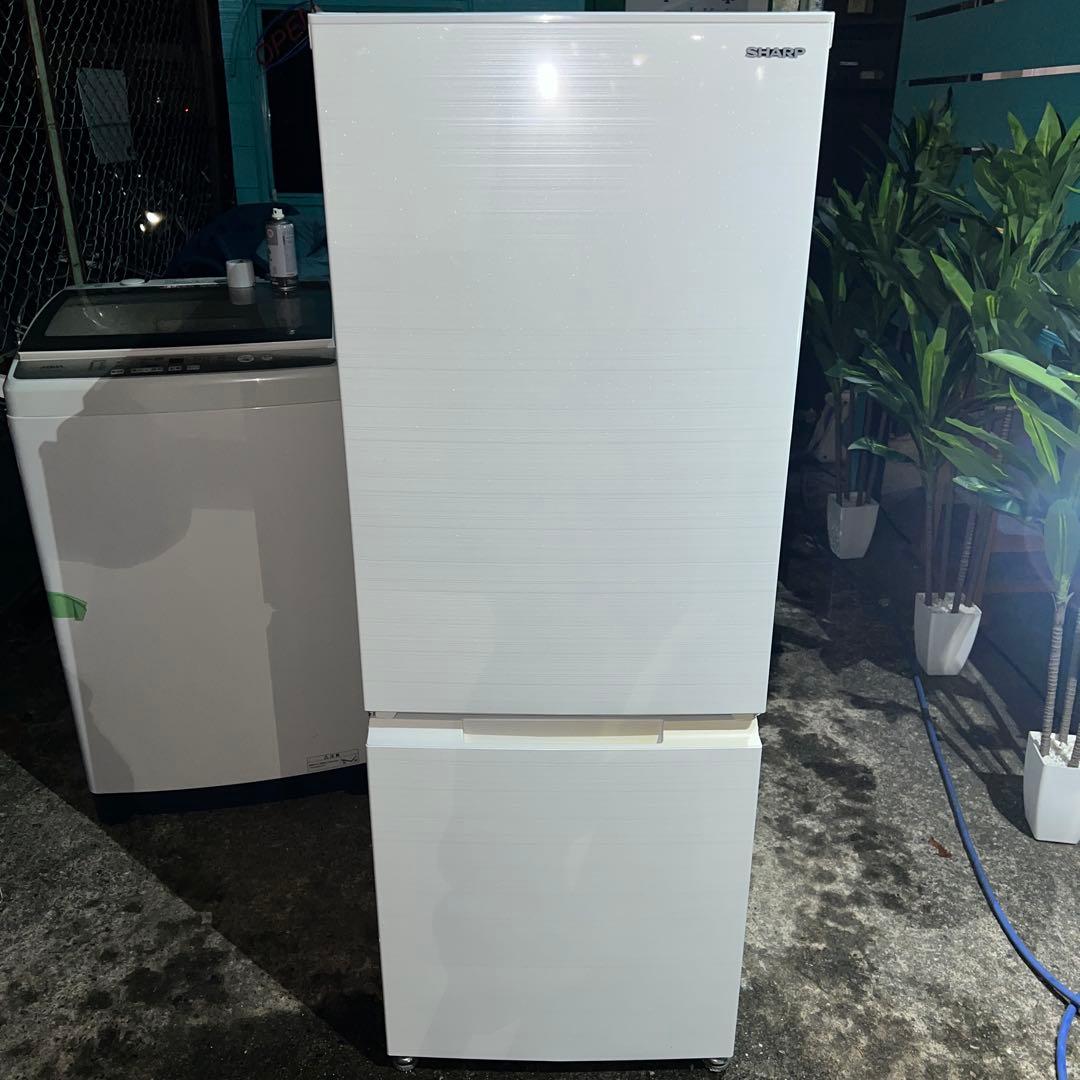 ⭐︎SHARP/シャープ/冷蔵庫/洗濯機/大人気モデル/左右付け替え自在扉/乾燥機