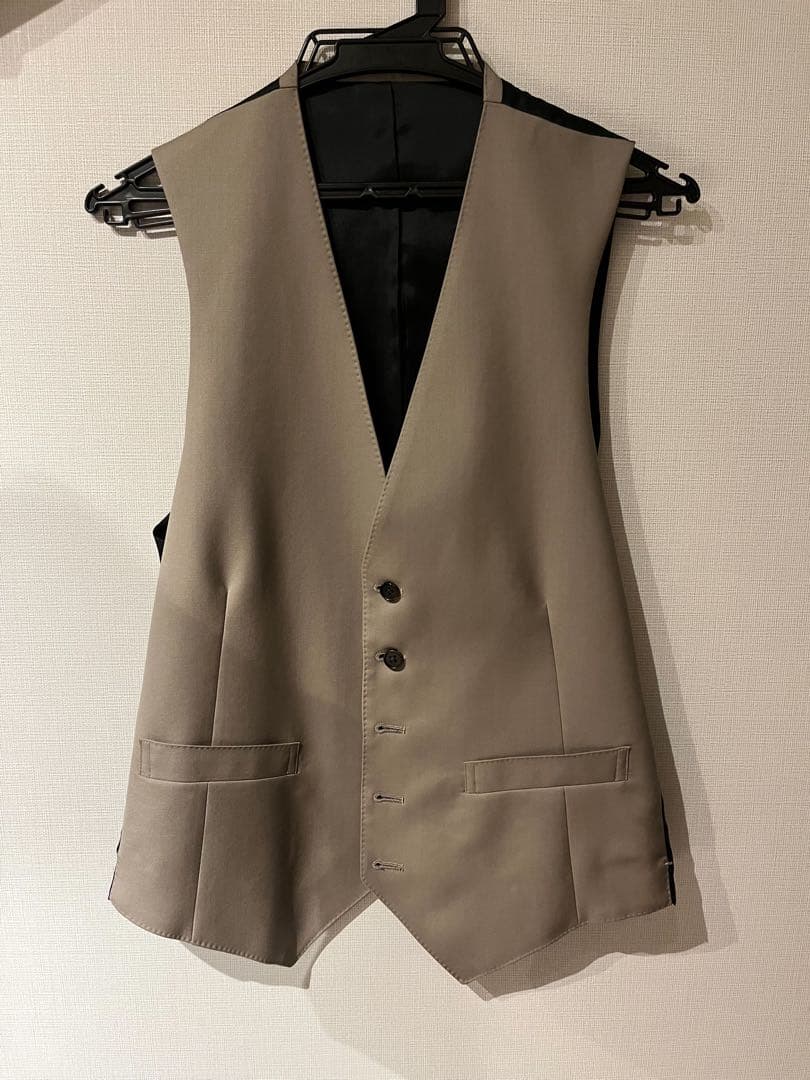 【値下げ　今日だけ】ワコマリア　23ss ドーメル　スーツセット　ベージュ