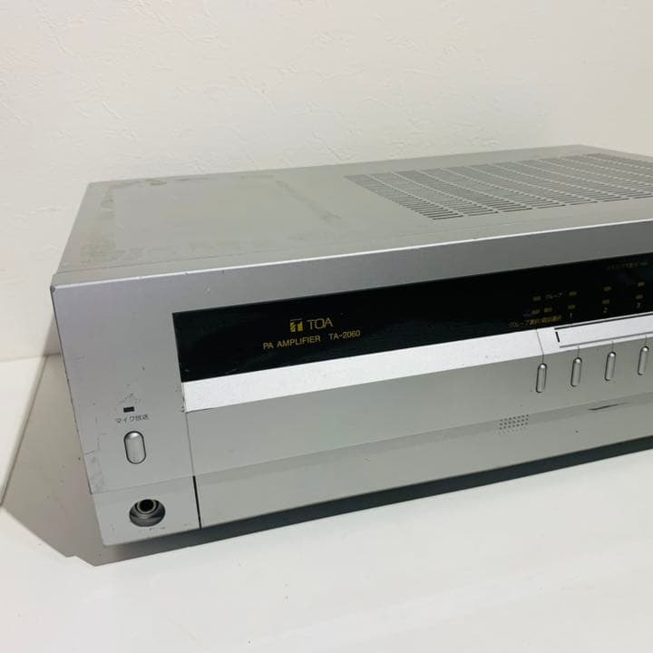 TOA 卓上アンプ　PAアンプ　TA-2060