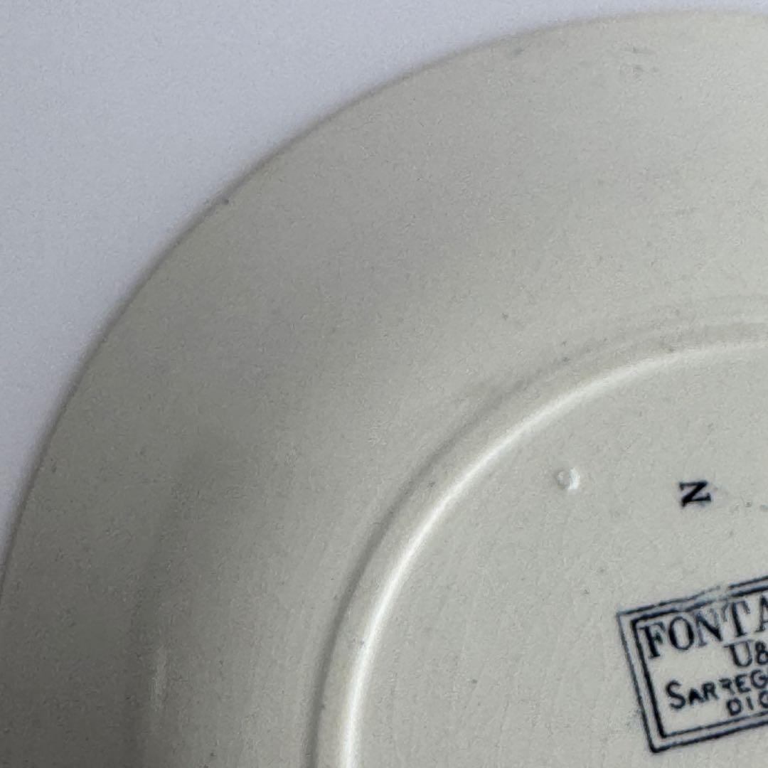 レア　フランスアンティーク　サルグミンヌ　Fontanges カロットプレート