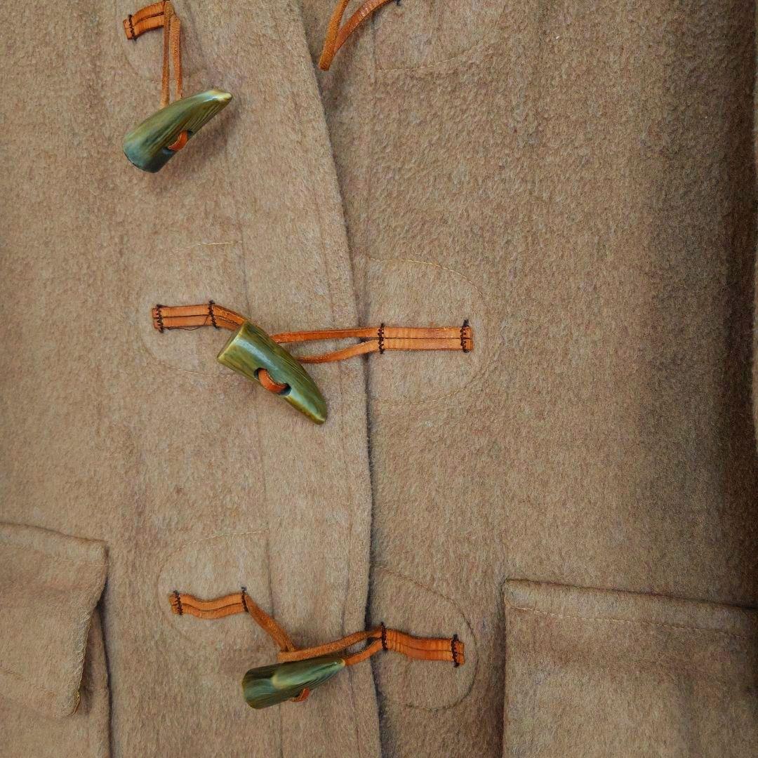 【ビンテージ　古着】GLOVERALL　メンズ　ダッフルコート　ベージュ　希少