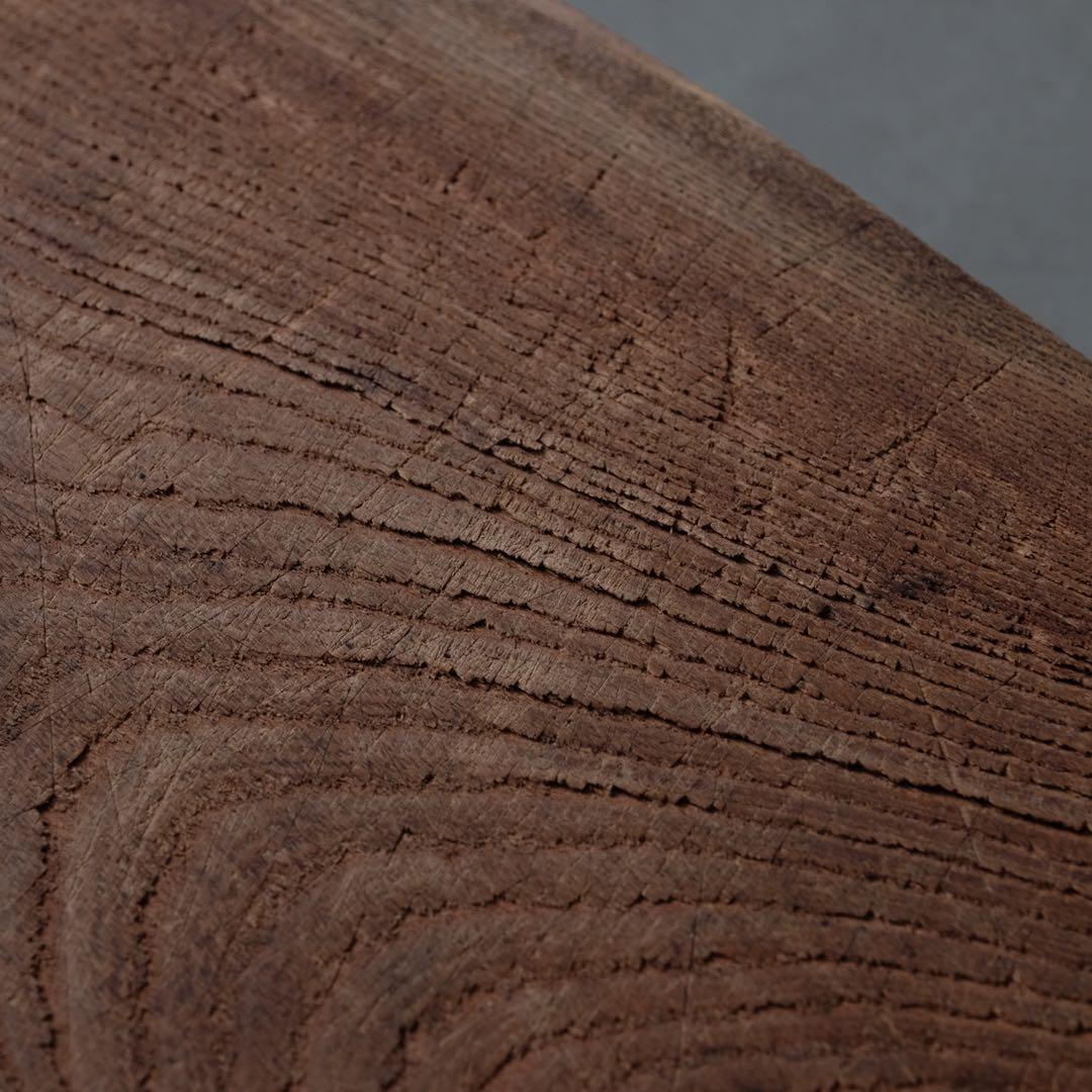 欅材 古い台　まな板 花台 座卓 カッティングボード 古道具 古民具 骨董