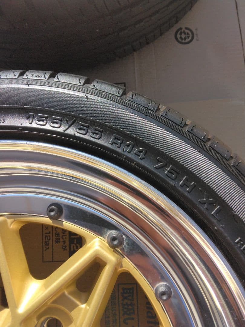 R*n様 Equip 03 14インチ 5J+23PCD100美品　貴重　廃盤