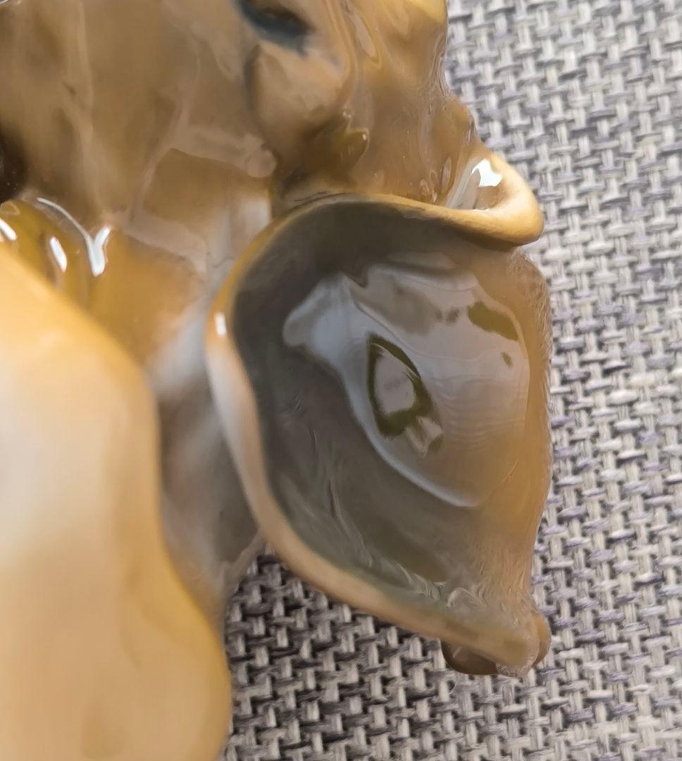 ドイツ製 ローゼンタール 陶器 犬 フィギュリン 置物 Rosenthal