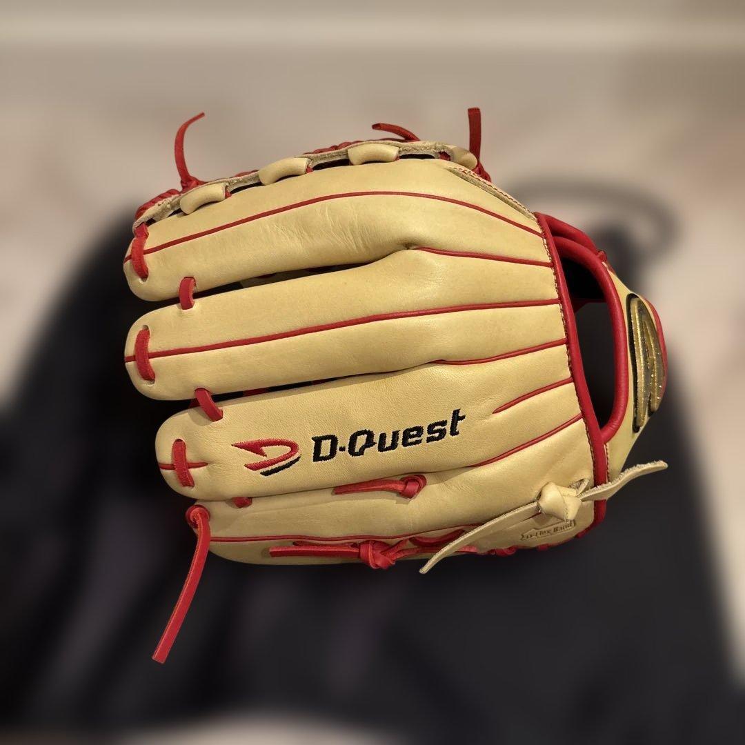 D-Quest ディークエスト 軟式、ソフト兼用グラブ 展示会限定モデル