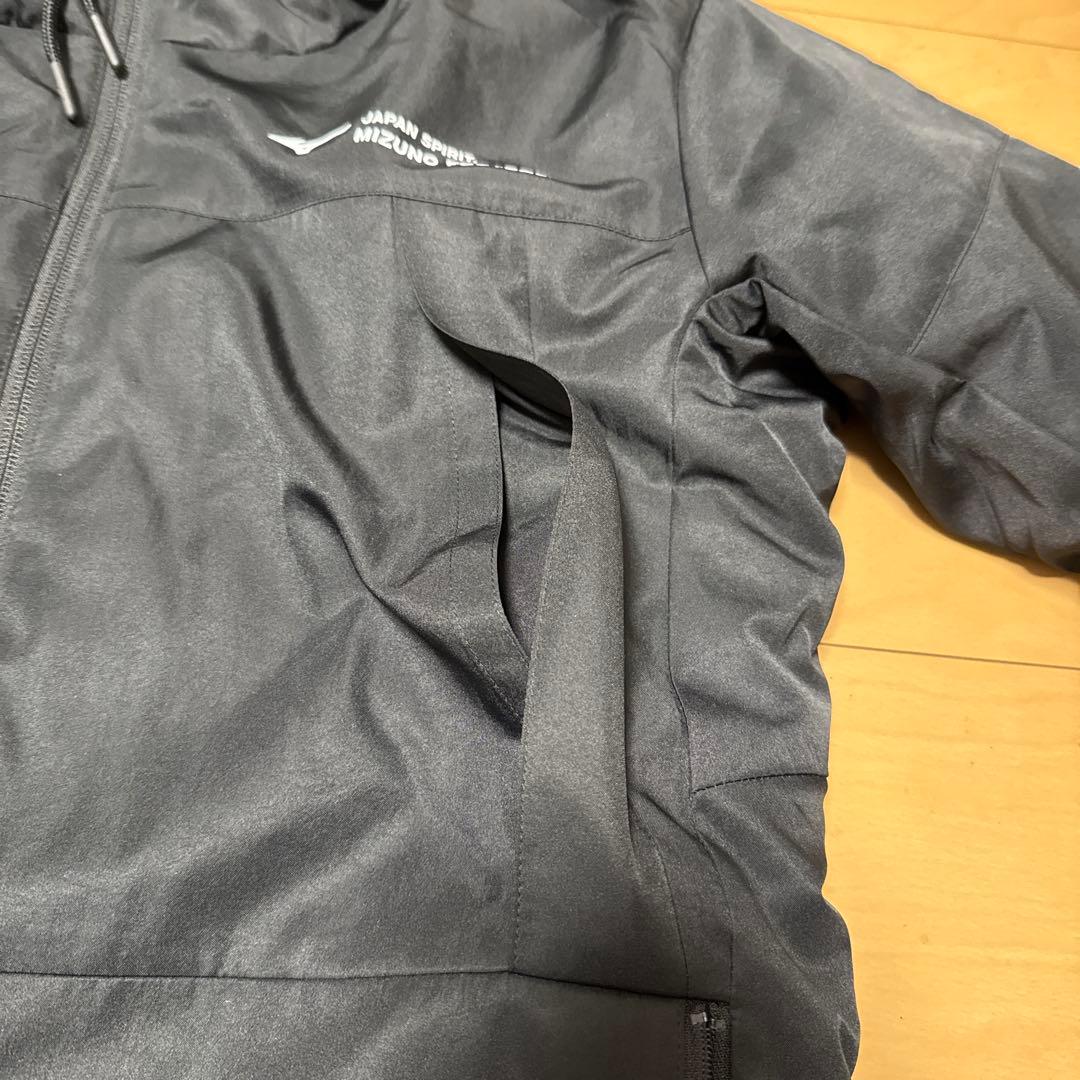 美品 MIZUNO ミズノ フィールドコート P2MEB565 ハーフコート Ｓ