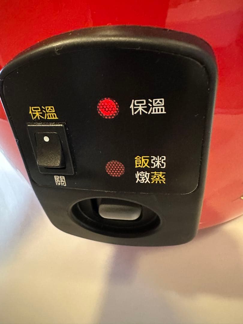 《値下げ》スヌーピー 炊飯器 赤（電鍋）