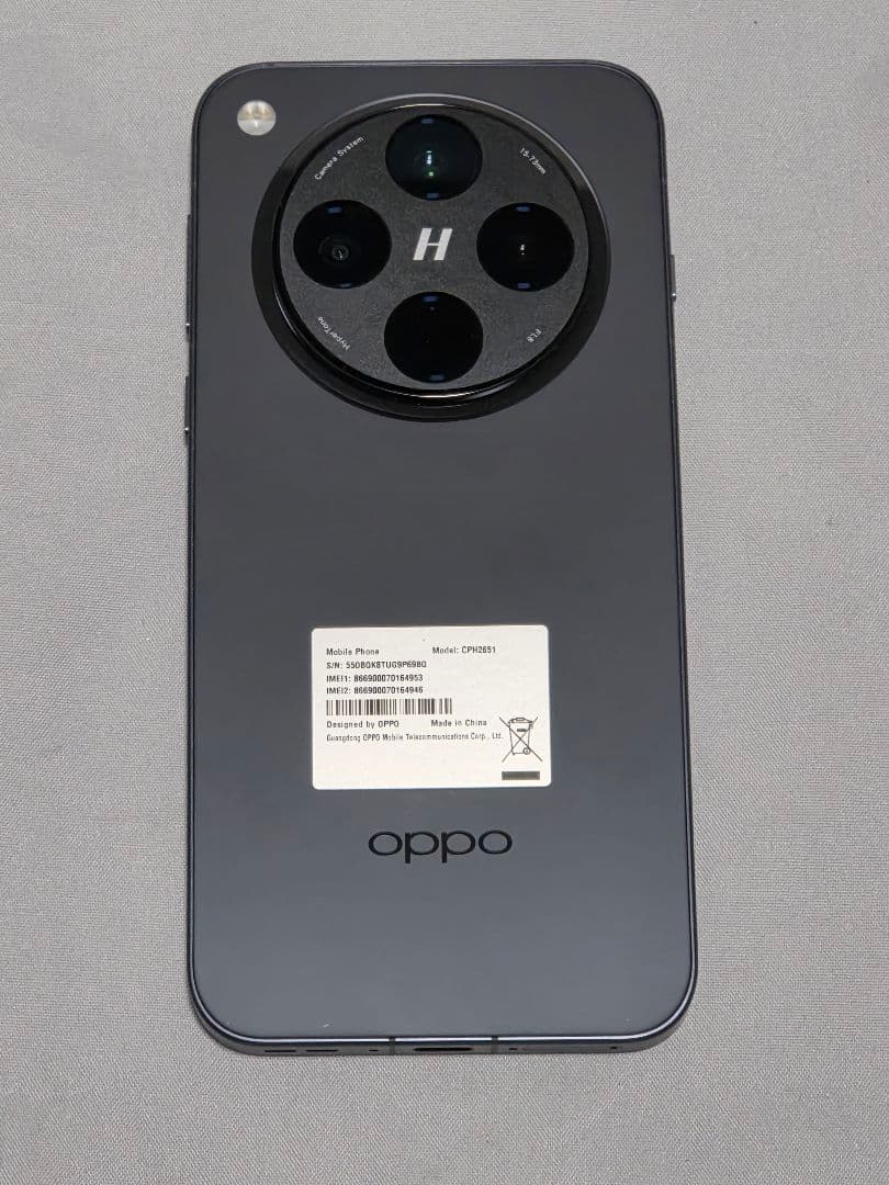 OPPO Find X8 512GB スペースブラック　 国内版　ケース付き