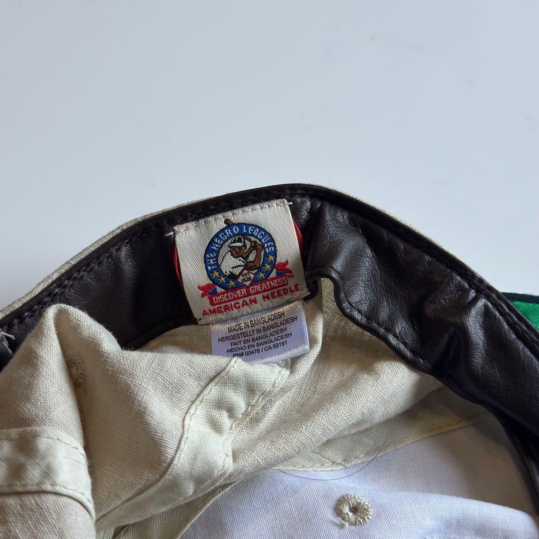 美品 アメリカンニードル ベースボールキャップ NY 刺繍 ロゴ