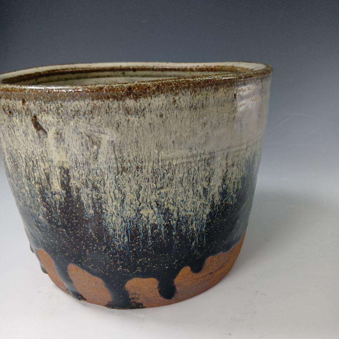 茶道具　(13代)太郎右衛門窯　朝鮮唐津水指　共箱　美品