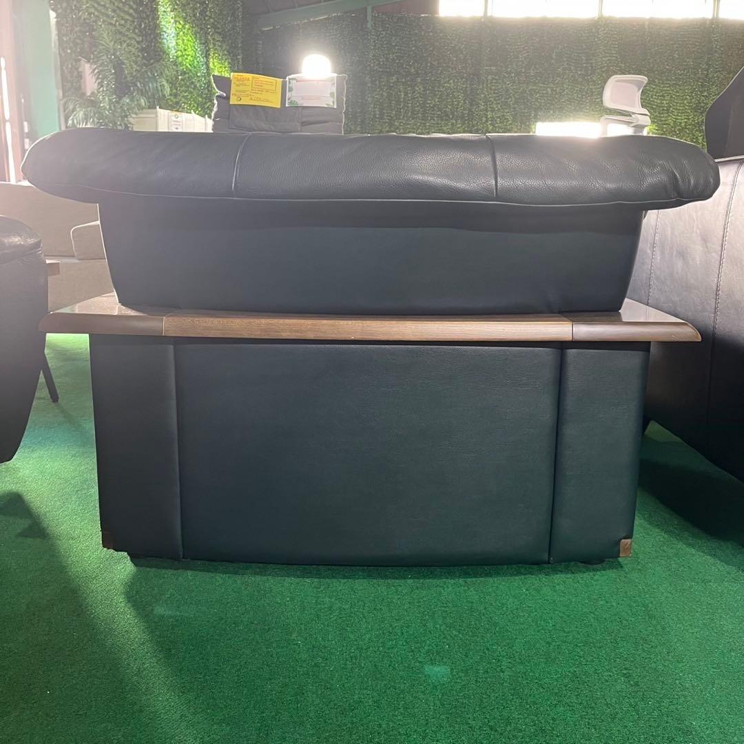 Karimoku 1人掛けソファ 幅94 本革 モダン 家具 Z053