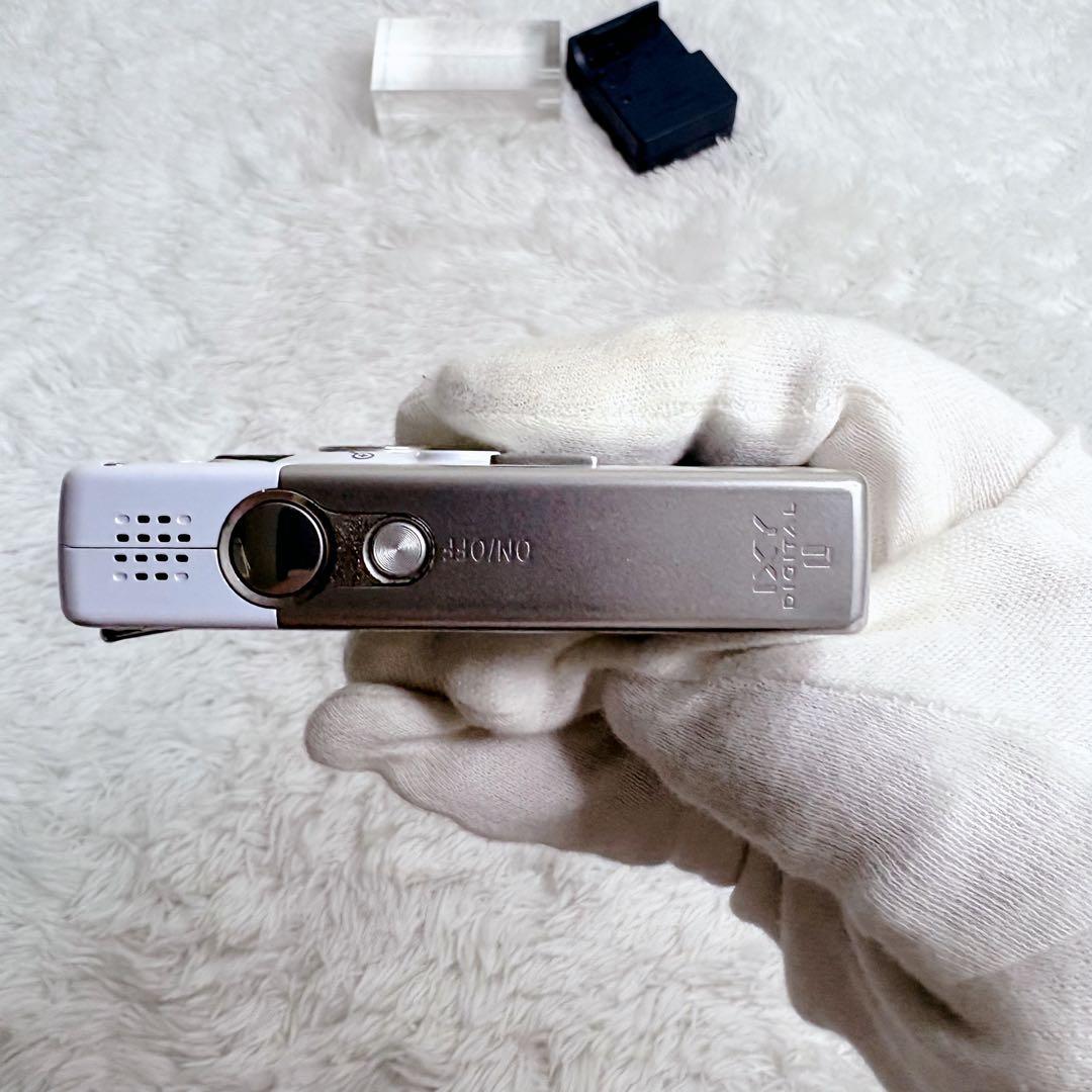 Canon IXY DIGITAL L ホワイト 400万画素 動作品 充電器付