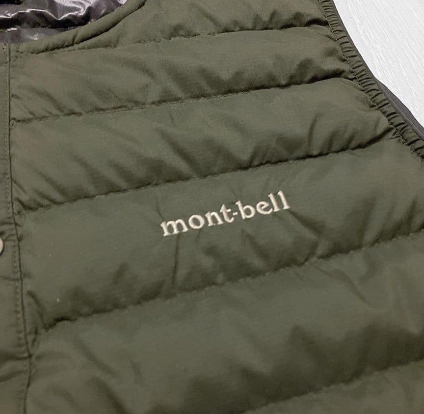 美品！ mont-bell スペリオダウン ラウンドネックベスト Ｌ