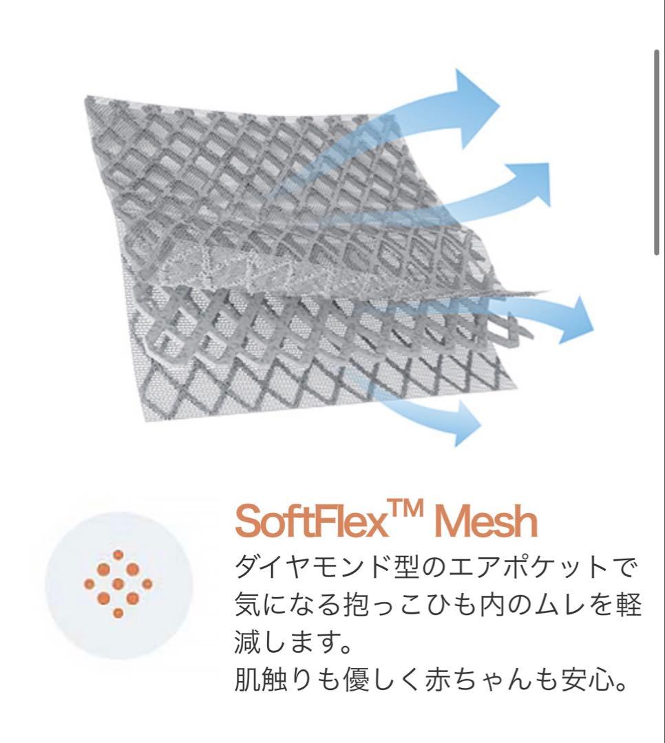 【新品未使用】エルゴベビー EBC ADAPT SoftFlex ホリデーブルー