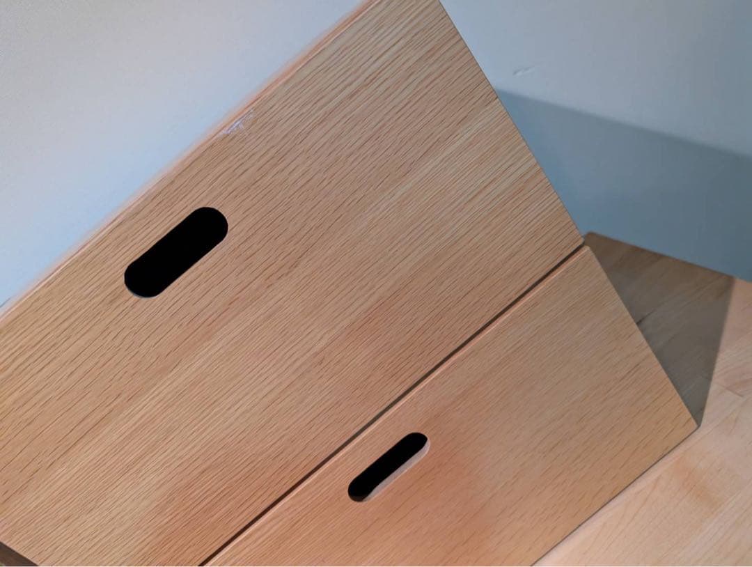 【送料込】無印良品 MUJI スタッキングシェルフ 引き出し 棚木製家具 オーク