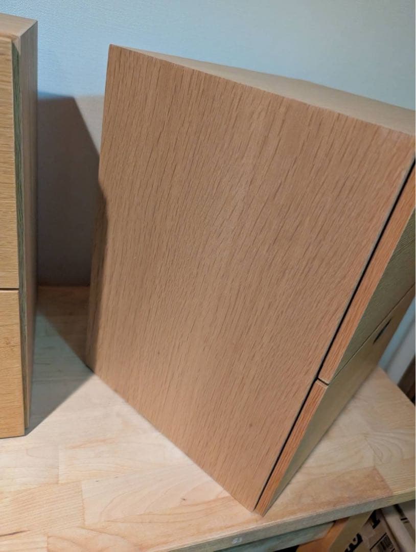 【送料込】無印良品 MUJI スタッキングシェルフ 引き出し 棚木製家具 オーク