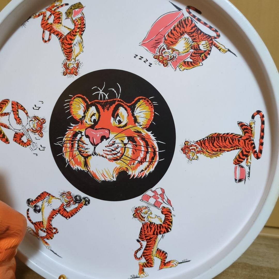 【稀少】エッソタイガー貯金箱＆トレイセット(ヴィンテージ)