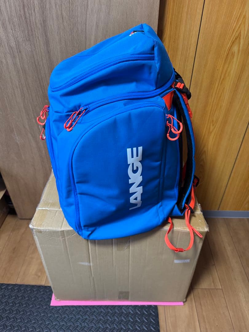 LANGE スキー用バックパック 青