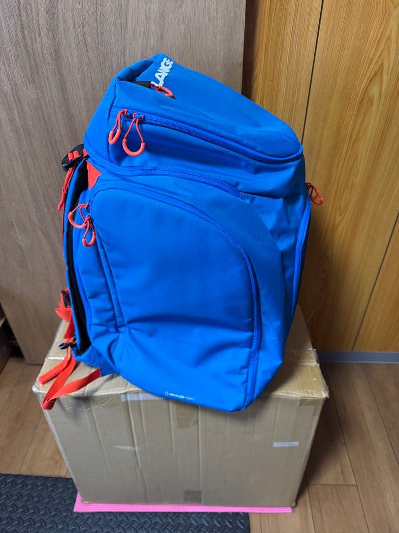 LANGE スキー用バックパック 青