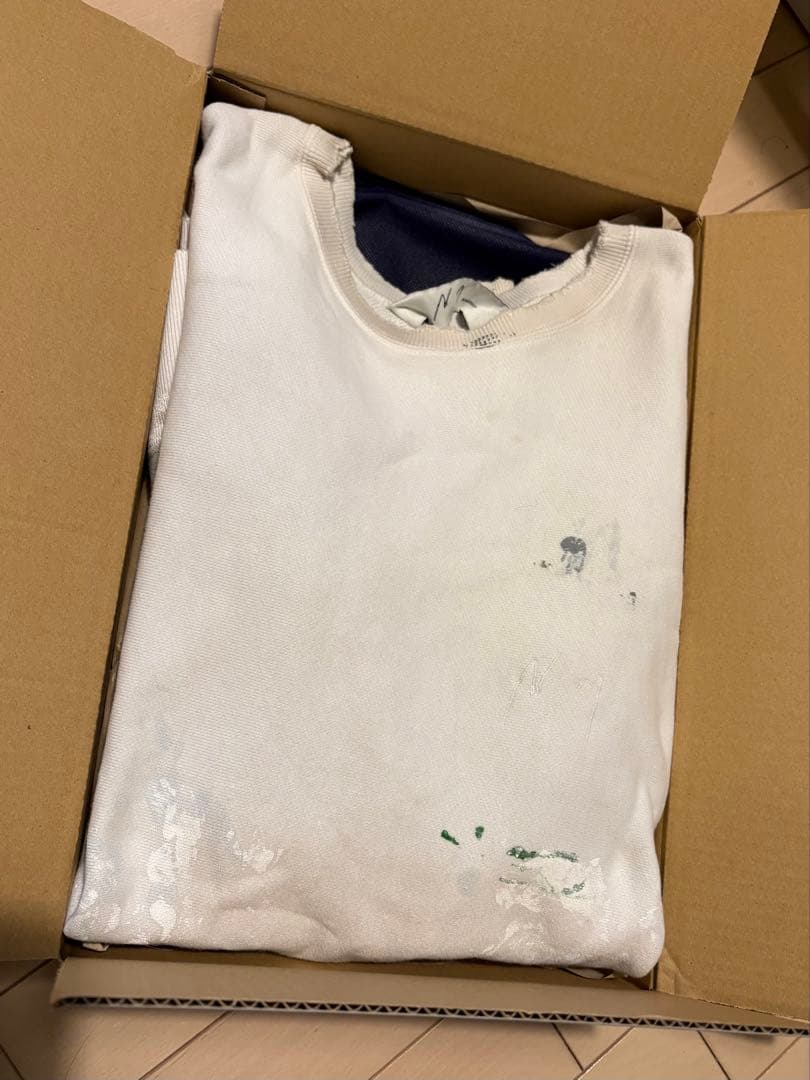 ●ANCELLM アンセルム HAND PAINTING SWEAT スウェット