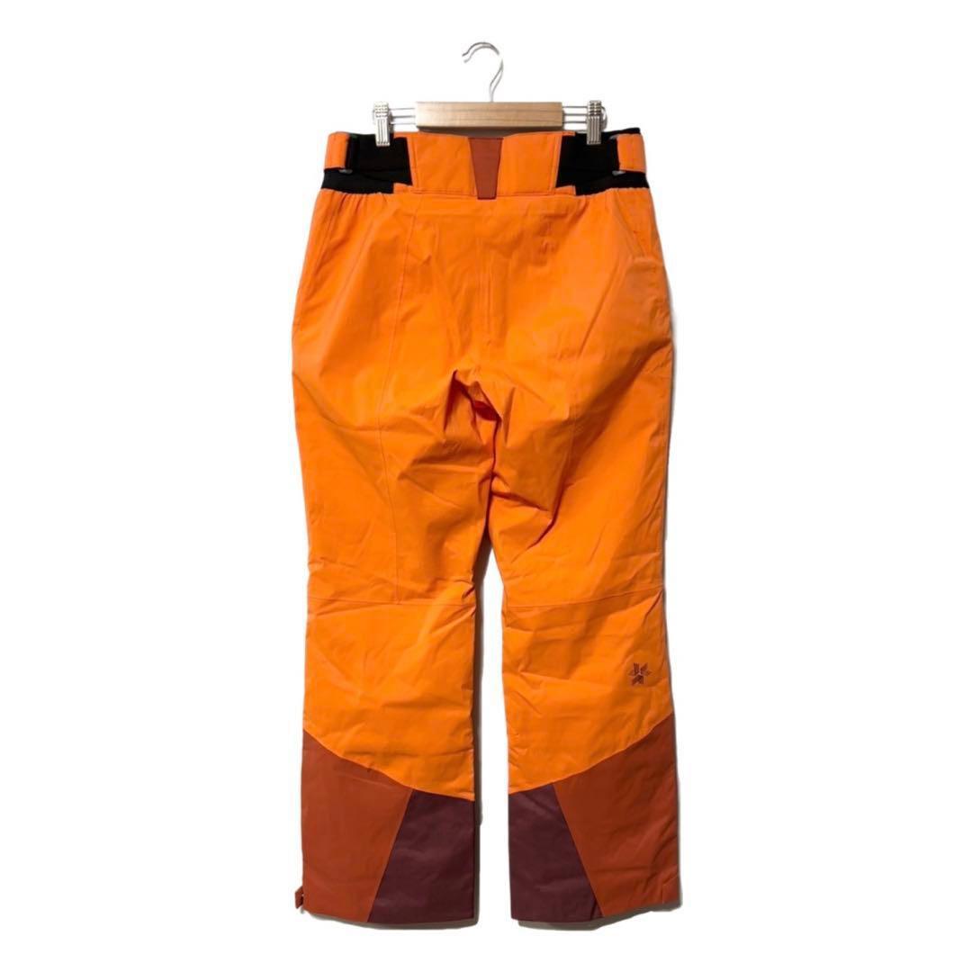 ゴールドウィン ウィメンズ ツートンカラー パンツ スカーレット オレンジ M