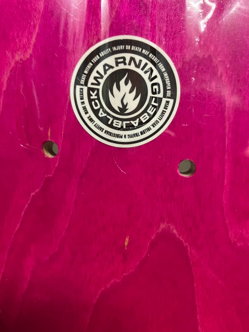 BLACKLABEL ブラックレーベルスケートボードデッキ 8.0 skate